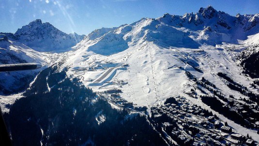 Courchevel-Altiport-Overview